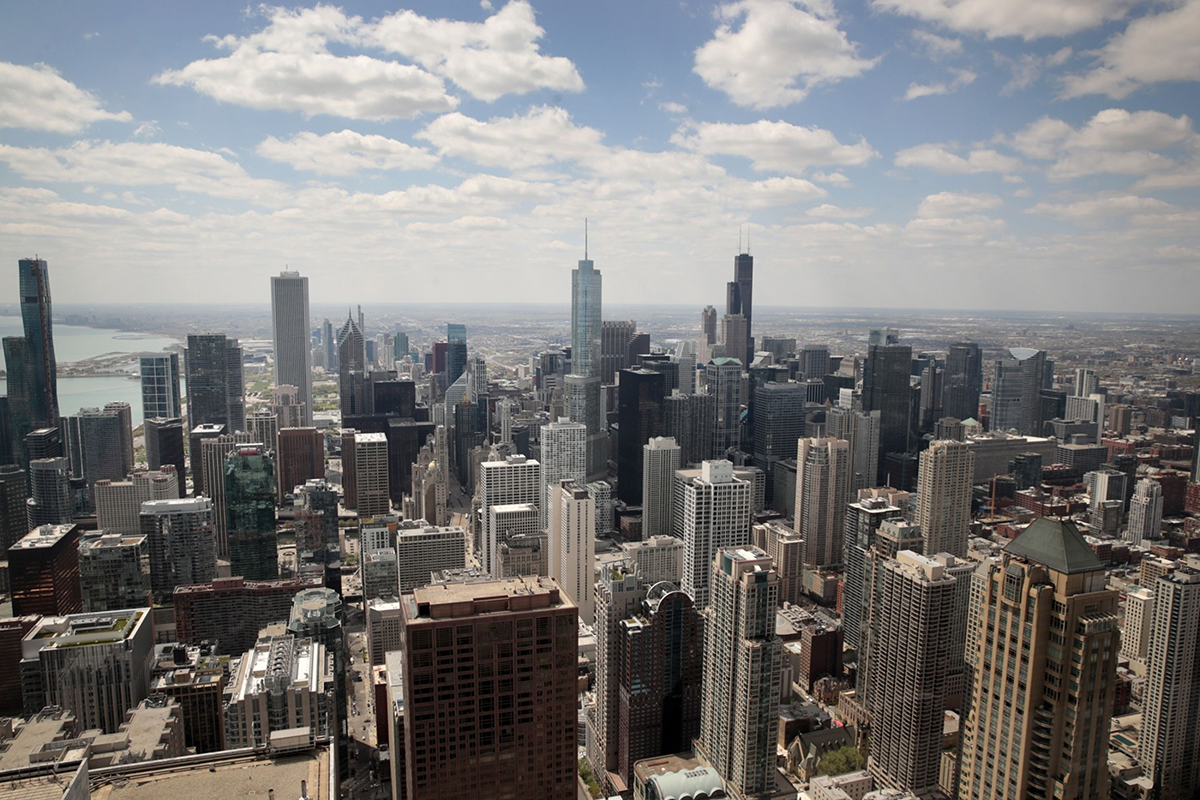 Photo: The Chicago skyline. Photographer: Scott Olson/Getty Images North America