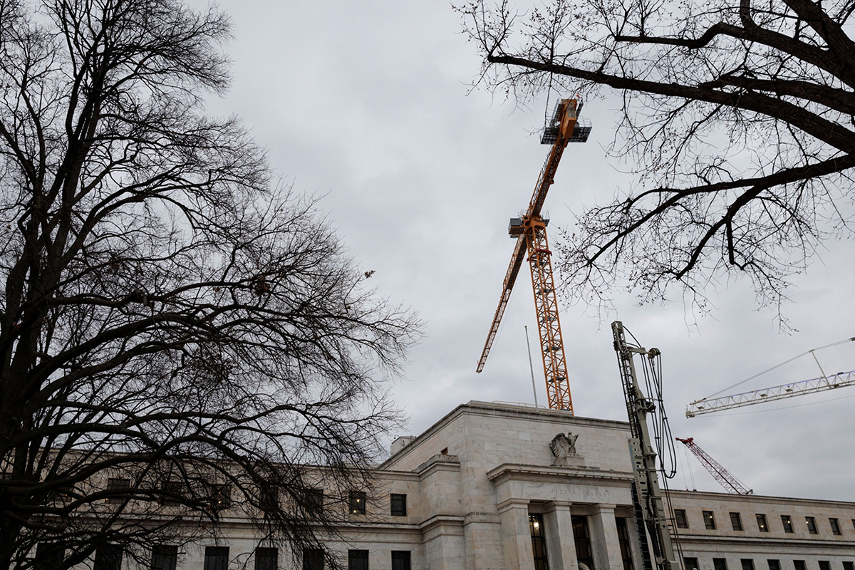 Photo: The Marriner S. Eccles Federal Reserve building in Washington, D.C., on Februart 27, 2024. Photographer: Moriah Ratner/Bloomberg
