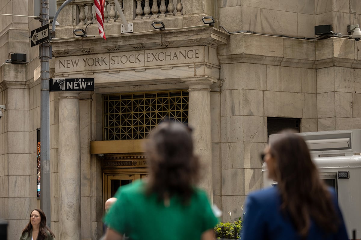 Photo: The New York Stock Exchange on Monday, September 16, 2024. Photographer: Yuki Iwamura/Bloomberg.