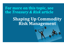 See also: Shaping Up Commodity Risk Management