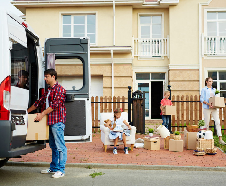 Stock photo: Family on moving day