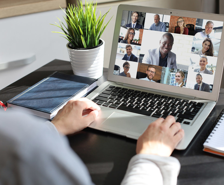 Stock photo: Remote video conference. Credit: ty/Adobe Stock