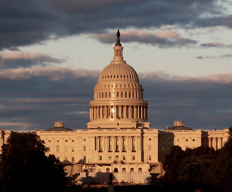 Photo: The U.S. Capitol building in Washington, D.C. Photo: Christine Schiffner/ALM