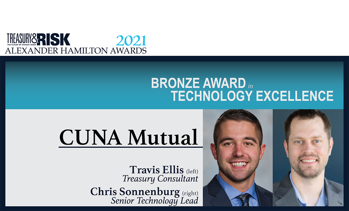 CUNA Mutual: Winner of the 2021 Bronze Alexander Hamilton Award in Technology Excellence