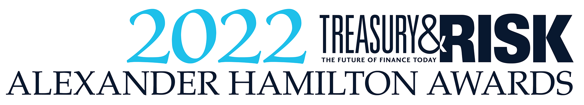 Logo: Treasury & Risk's 2022 Alexander Hamilton Awards
