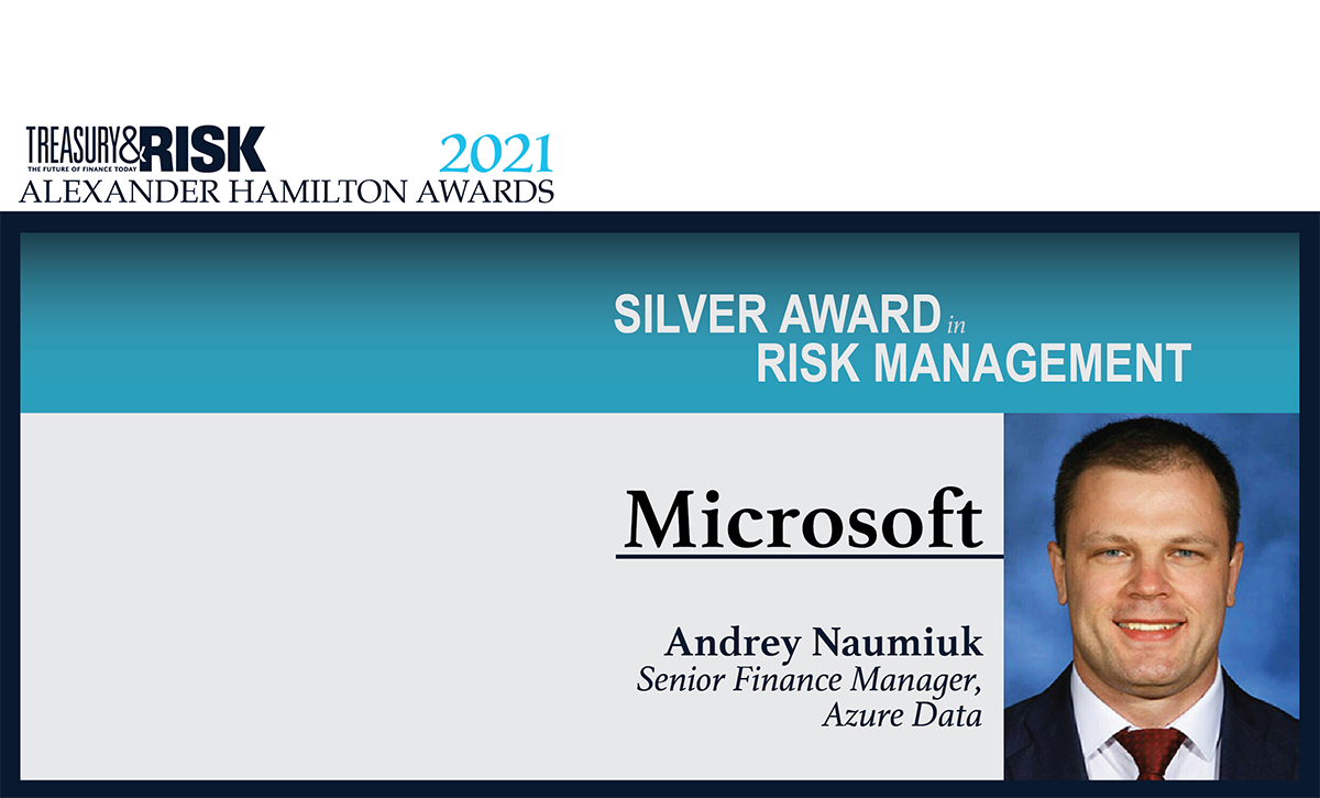2021 Alexander Hamilton Silver Award in Risk Management: Microsoft