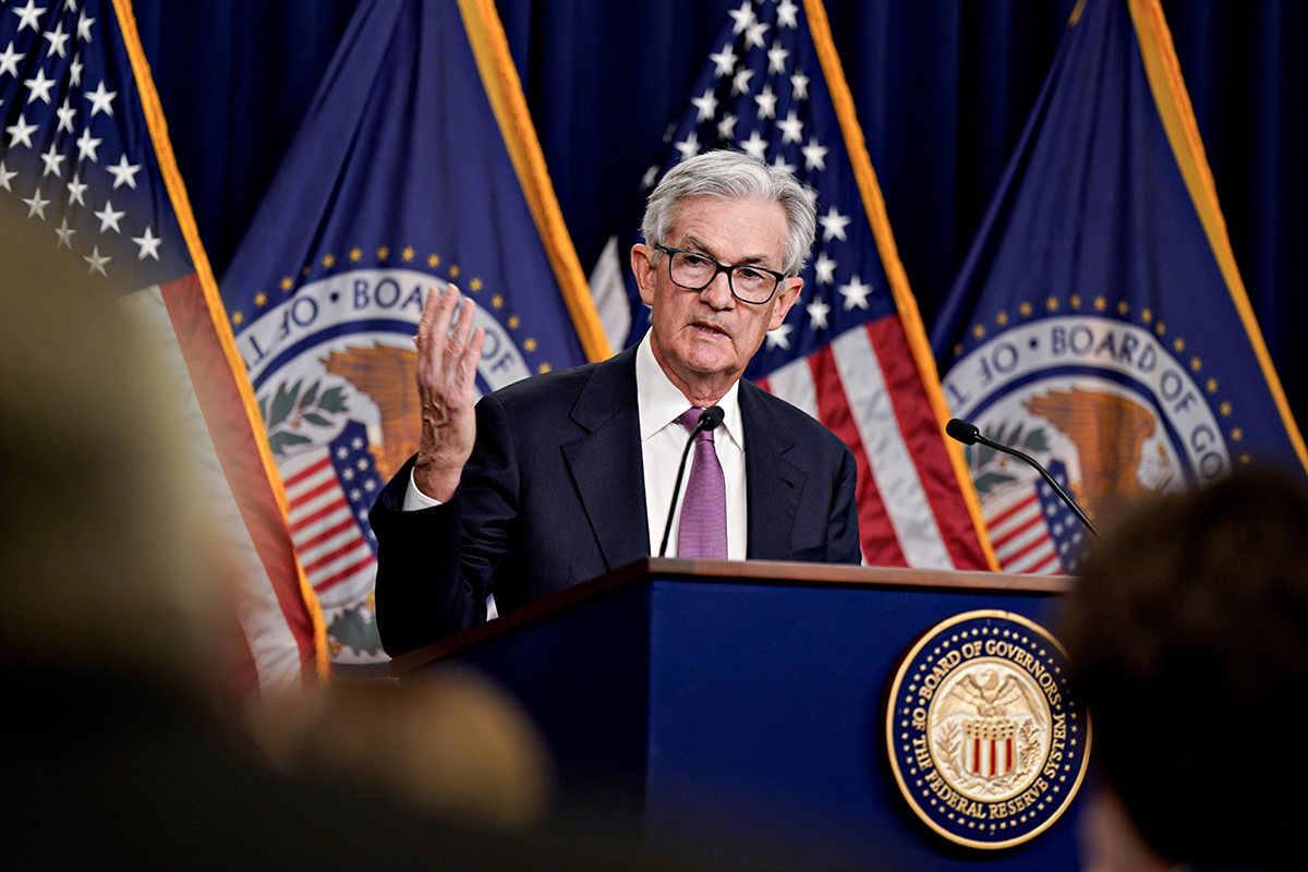 Photo: Jerome Powell, chairman of the U.S. Federal Reserve, speaks during a news conference following an FOMC meeting in Washington, D.C., on February 1, 2023. Photographer: Al Drago/Bloomberg