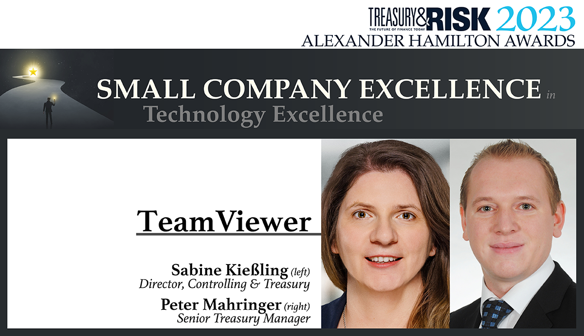 Congratulations to TeamViewer for winning the 2023 Alexander Hamilton Small Company Excellence Award in Technology Excellence!