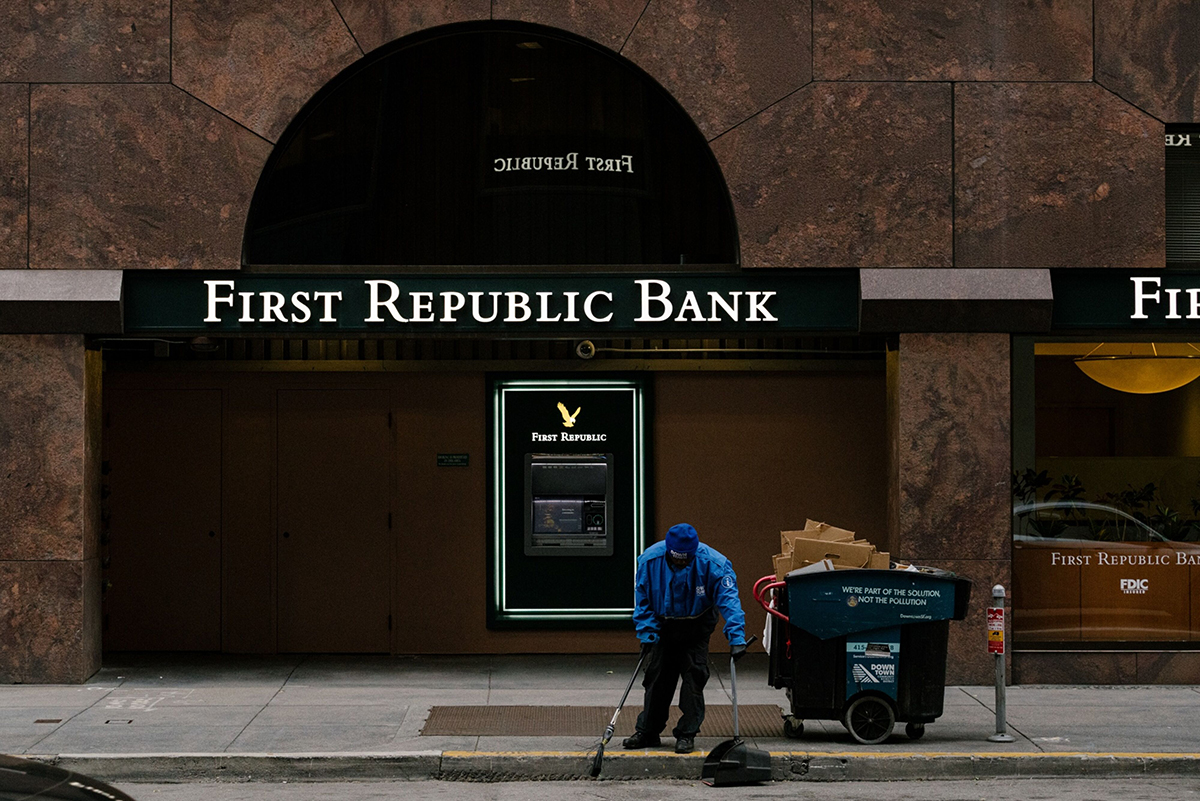 Photo: First Republic Bank headquarters in San Francisco on April 29, 2023. 