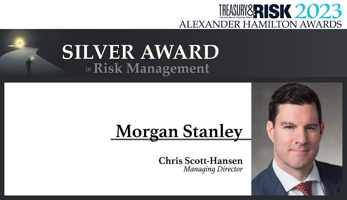 Morgan Stanley Wealth Management is the winner of the 2023 Silver Alexander Hamilton Award in Risk Management.