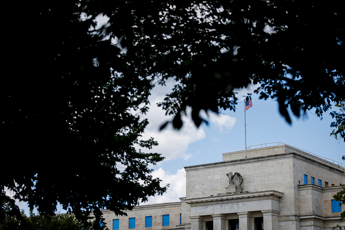 Photo: The Marriner S. Eccles Federal Reserve building in Washington, D.C., on August 21, 2024. Photographer: Ting Shen/Bloomberg.