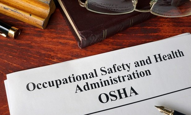 Stock image: OSHA Form