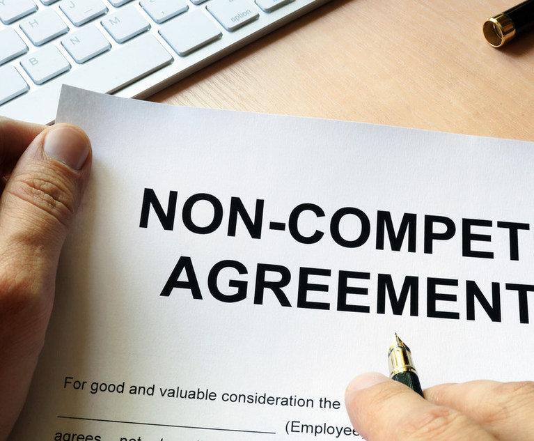 Stock image: Non-compete agreement